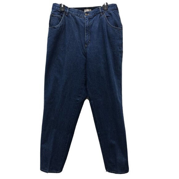 Elisabeth by Liz Claiborne Sz 16 High Rise Mom Jeans Elastic Waist 34" waist - Picture 1 of 5